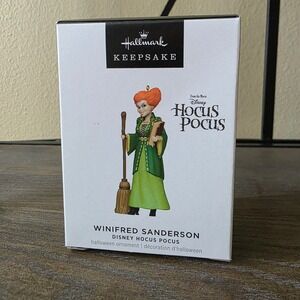 Hallmark Keepsake Ornament Disney Hocus Pocus Winifred Sanderson‎ 2023 Halloween